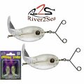 Bufonadas Hollow Body Frog Attachments Plopper Trailer Fishing Lure BU3511076